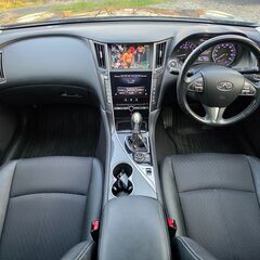 スカイライン☆200GT-t☆車検令和9年3月☆純正メーカーナビ☆CD☆DVD☆地デジ☆BT☆クルコン☆前席パワーシート☆ETC☆Bカメラの画像