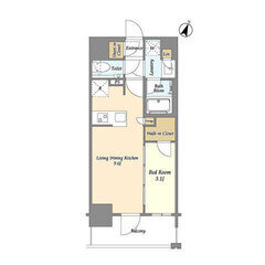 🏢安心の叶えRoom✨『1LDK』千葉市中央区富士見✨敷金礼金無...