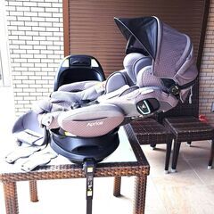 美品 アップリカ フラディア グロウ ISOFIX プレミアム ...