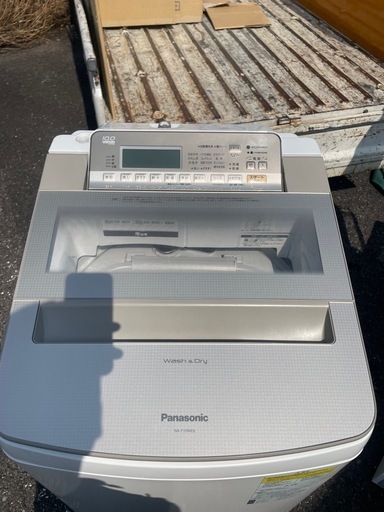 北九州市内配送無料　保証付き Panasonic NA-F10WE6 10kg/6kg 全自動洗濯乾燥機
