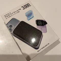 ワイヤレスモバイルバッテリー　美品