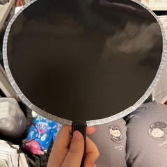 両面ブラックボードうちわ