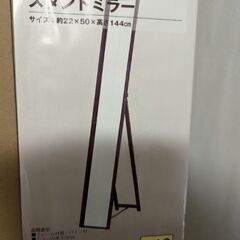 ミラー　スリムタイプ　姿見　全身　NITORI　ニトリ　中古です
