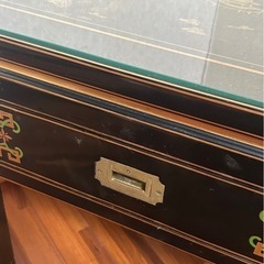 サイドテーブル　中国風　引き出しありの画像