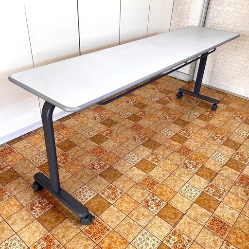 3人用サイドスタックテーブル(キャスター付き)