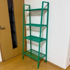 廃盤色　IKEA LERBERG レールベリ ラック 緑