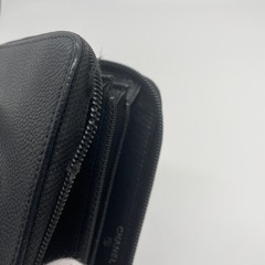 CHANEL シャネル　長財布　黒の画像