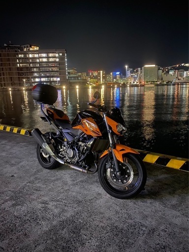 Z400令和2（2020）オレンジ　リアボックス付き