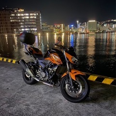 Z400令和2（2020）オレンジ　リアボックス付き