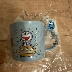 【新品未使用】ドラえもん 5点セット　リュック 水筒 お弁当箱 コップ お箸　入園準備　遠足の画像