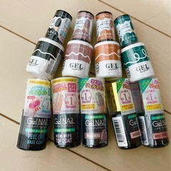 新品　ジェルネイル　9本
