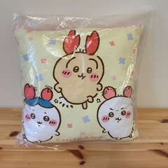 20%OFFしました！！【新品未開封】ちいかわ　クッション　ぬいぐるみ　3点セット　ハチワレ　うさぎの画像
