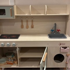 コストコ　ままごと木製キッチン　の画像