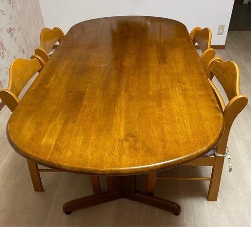 ★ジモティ割あり★ダイニングテーブル＆椅子4脚セット H73✕W110✕D69cm／クリーニング済み TC1565 ☆ジモティ割あり☆ダイニングテーブル＆椅子4脚セット H73