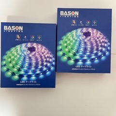 5m×2個セット！ LED テープライト リモコン付 間接照明 取付け簡単 車の画像