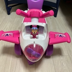 ミニー♡飛行機型ライドオン 乗用玩具