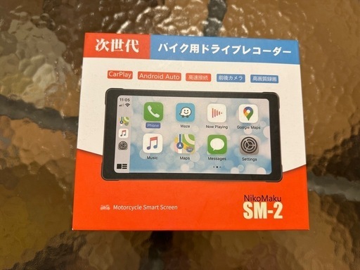 【新品未使用品】NikoMaku SM-2 バイク用ドライブレコーダー