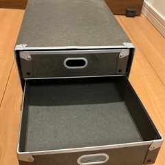 美品✨無印良品 硬質パルプボックス・引出式・２段×2個セット Amazon｜無印良品 硬質パルプ・引出2個 約幅36×奥行25.5×高さ