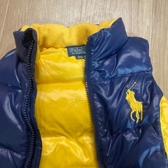 ラルフローレン　ダウンベスト　90cmの画像