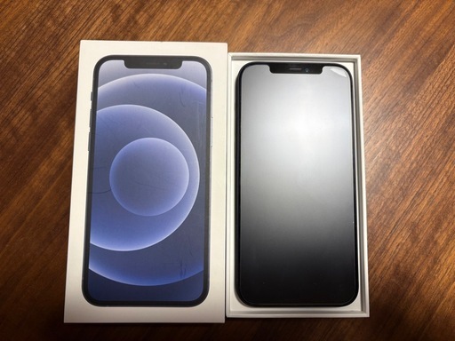 【中古美品】iPhone 12 ブラック　SIMフリー