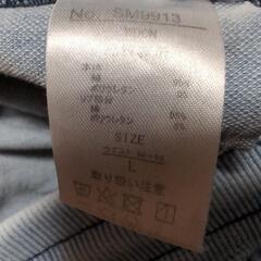 【中古】デニム　Lサイズ　収縮ありの画像