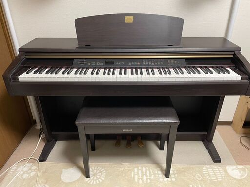 電子ピアノ 88鍵盤 YAMAHA/ヤマハ Clavinova CLP-120 ヘッドフォンと椅子つき