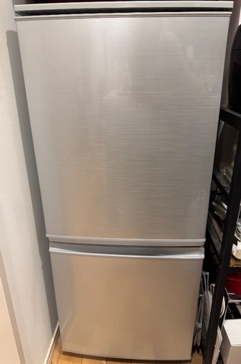 SHARP 冷蔵庫/SJ-D14A-S シルバー