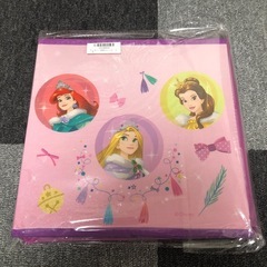 新品未開封　ディズニープリンセス　収納　スツール　座れるの画像