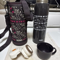 サーモス（THERMOS）水筒　保冷保温ポーチ付き

