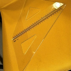 三角定規2個セット
の画像