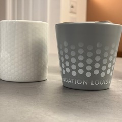 【フランス パリ限定】FONDATION LOUIS VUITTON ルイ・ヴィトン エコバッグ マグカップ ヴィトン 財団美術館 の画像
