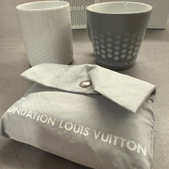 【フランス パリ限定】FONDATION LOUIS VUITTON ルイ・ヴィトン エコバッグ マグカップ ヴィトン 財団美術館 の画像