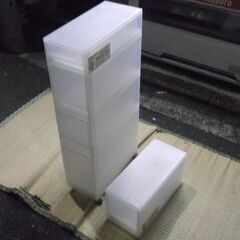 無印良品 ポリプロピレンストッカーキャスター付き・2 (V)幅1...
