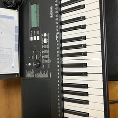 23年製美品】YAMAHA PSR-E373電子キーボード スタンド、椅子付き