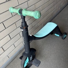 【1台3役】 キッズ スクーター キックボード 