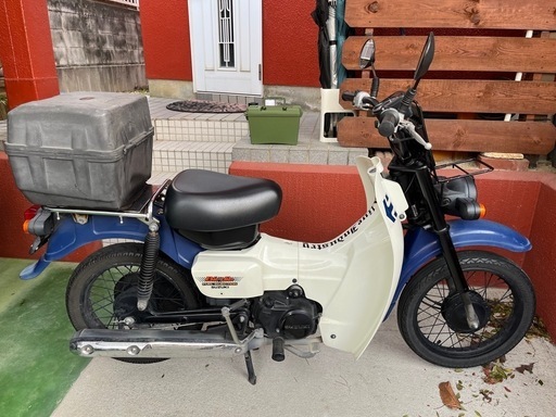 スズキ  バーディ50 FI インジェクション BA43A 前カゴなどオマケ付き