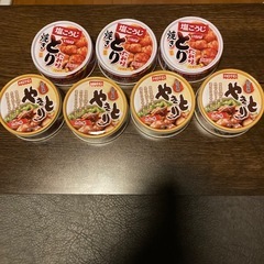 焼き鳥缶各種、計7缶