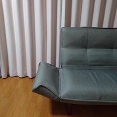 【お値下げ】ソファ　ハイバックソファ　2人掛けソファの画像