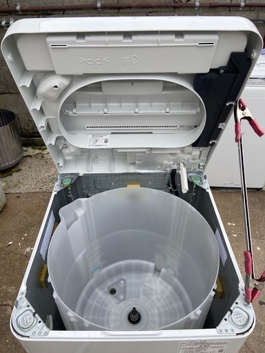 送料・設置込み可　洗濯機　5kg Panasonic 2023年【分解クリーニング済み】