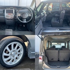 ★車検R9年1月迄★ タントカスタムRS ターボ　バックカメラ　モモステ　パワースライドドア　社外ナビ　純正ホイールの画像