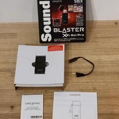お引渡先確定済 SoundBlaster X-fi Go Pro【4/10までの出品です】の画像
