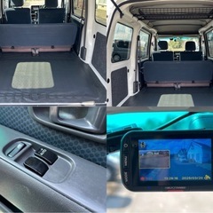 ★車検付★H25 ハイゼット カーゴ クルーズ ハイルーフ パールホワイト ドラレコ　ETC 社外ナビ　社外アルミホイールの画像