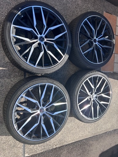 30アル、ヴェル21インチタイヤホイールセット