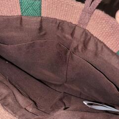 【中古】ナバホ柄グリーンバッグの画像