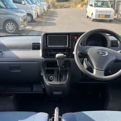 ⭐️整備点検済⭐️車検付 ハイゼットカーゴ クルーズ ターボ 4WD ハイルーフ　TVナビ　キーレス　電動格納ミラー　ETC  バックカメラの画像