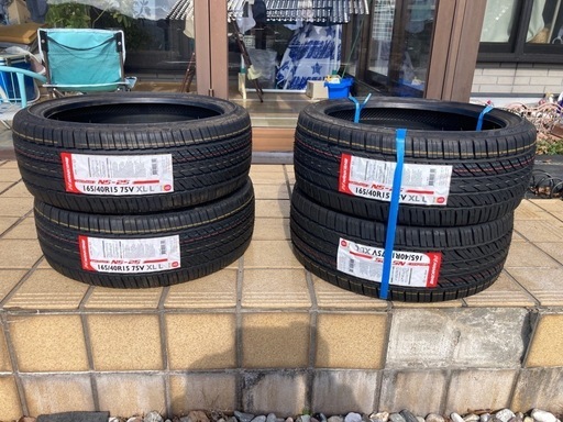 165/40 15 新古タイヤ「商談中」