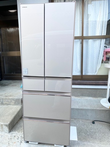 最終値下げ‼️　真空チルド 日立　ノンフロン冷凍冷蔵庫　R-HW52J  XN