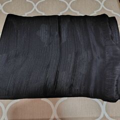 帯揚げ（黒）①