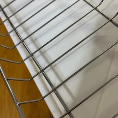 水切りラック2段 ホワイトの画像