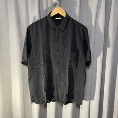 【春夏大特価 GU ジーユー 2点セット】リヨセル 半袖 シャツ＋ボトムスの画像
